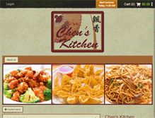 Tablet Screenshot of chenskitchenshawnee.com